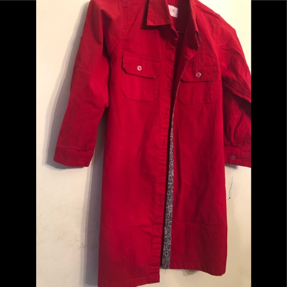 COLORS Dresses Colors Button Down Red Dress Poshmark